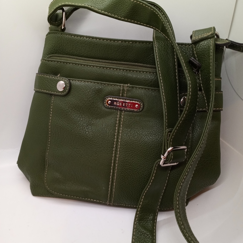 Rosetti green apple colored handbag
